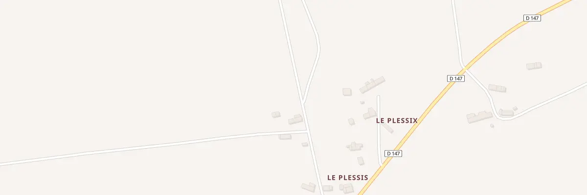 Plan du 26 Le Plessis à Tréal