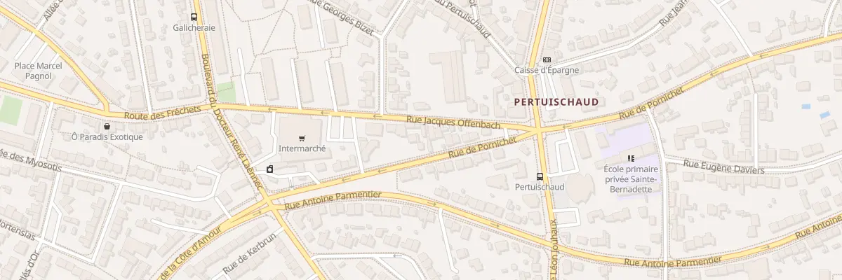 Plan du 302 Rue de Pornichet à Saint-Nazaire