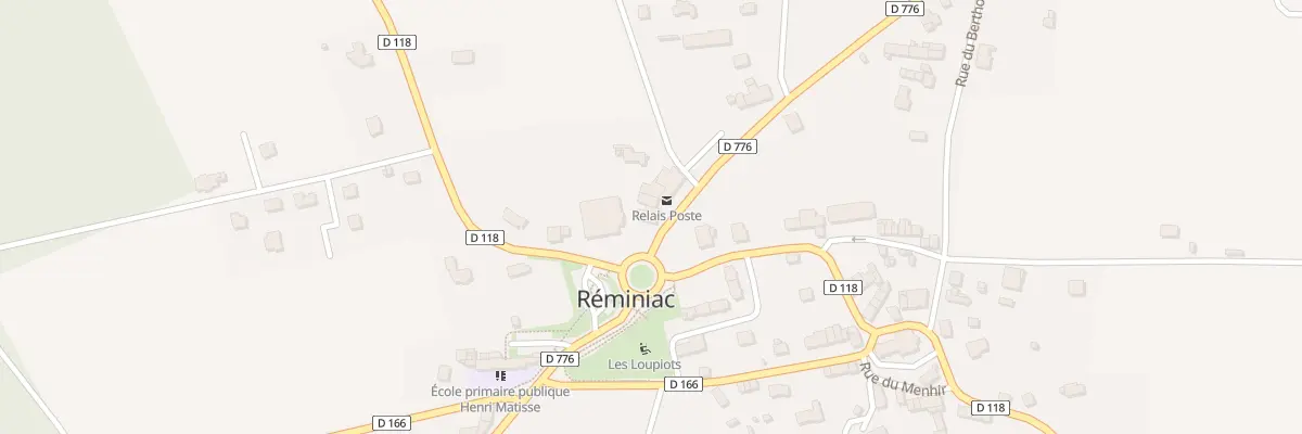 Plan du 9 Rte de Vannes à Réminiac