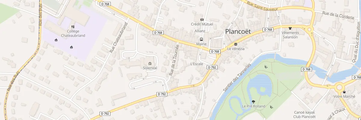 Plan du 5250 Rue de la Tournee à Plancoët