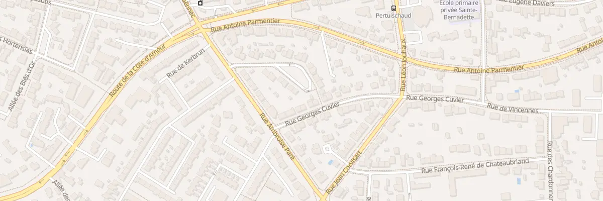Plan du 32 Rue Georges Cuvier à Saint-Nazaire
