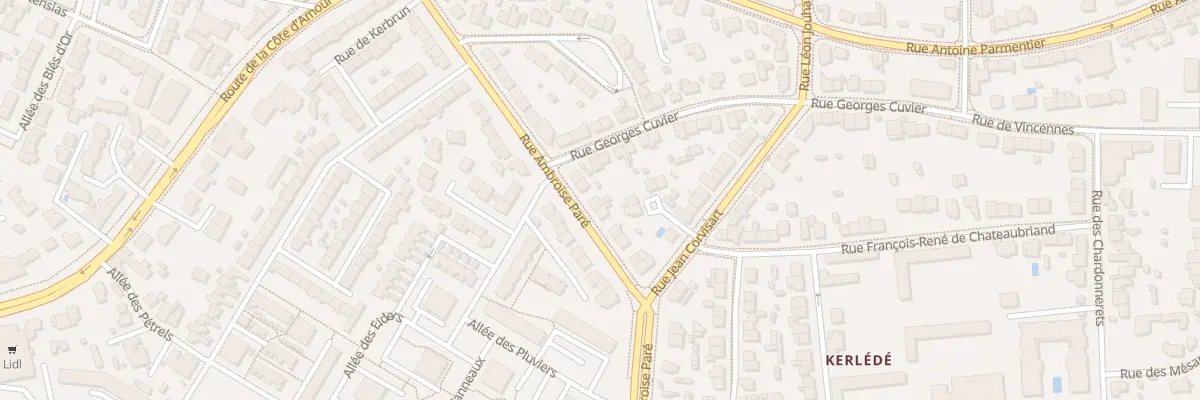 Plan du 64 Rue Ambroise Paré à Saint-Nazaire