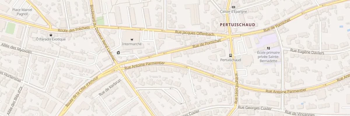 Plan du 283 Rue de Pornichet à Saint-Nazaire