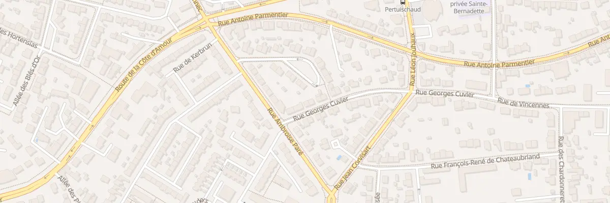 Plan du 34 Rue Georges Cuvier à Saint-Nazaire