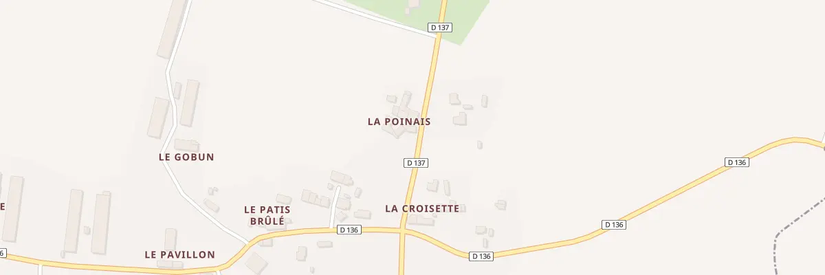 Plan du 5075 La Poinaie à Saint-Gorgon