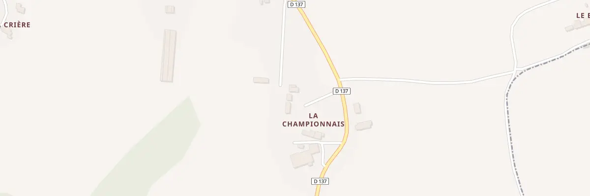 Plan du 5117 La Championnais à Saint-Gorgon