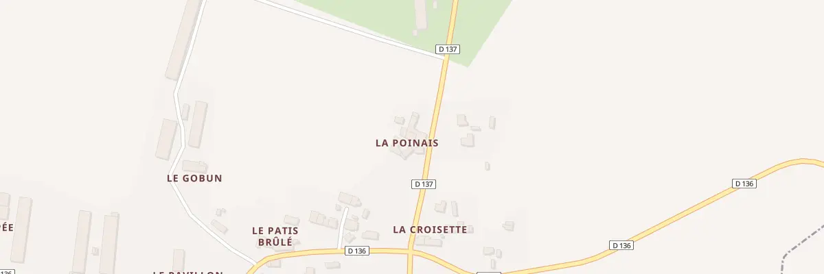 Plan du 5074 La Poinaie à Saint-Gorgon