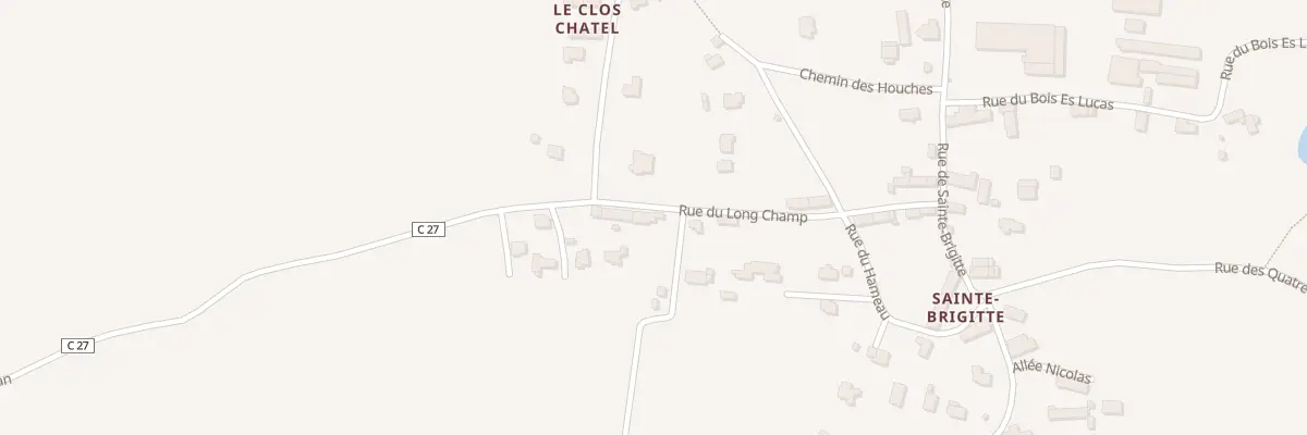 Plan du 11 Rue du Long Champ à Saint-Cast-le-Guildo