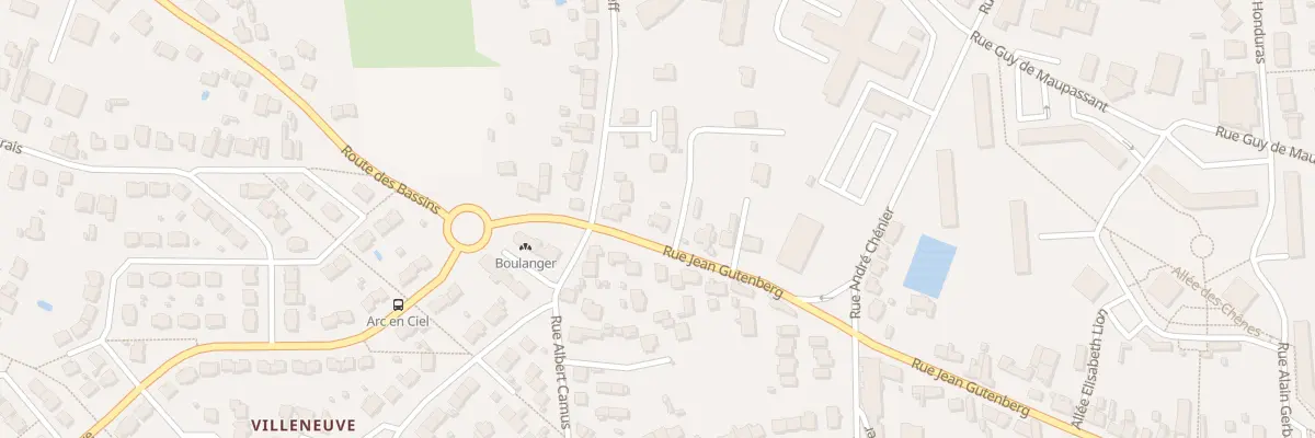 Plan du 152 Rue Jean Gutenberg à Saint-Nazaire