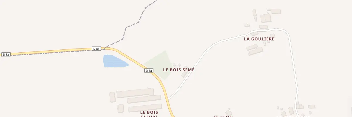 Plan du 5237 Le Bois Seme à Saint-Nicolas-du-Tertre