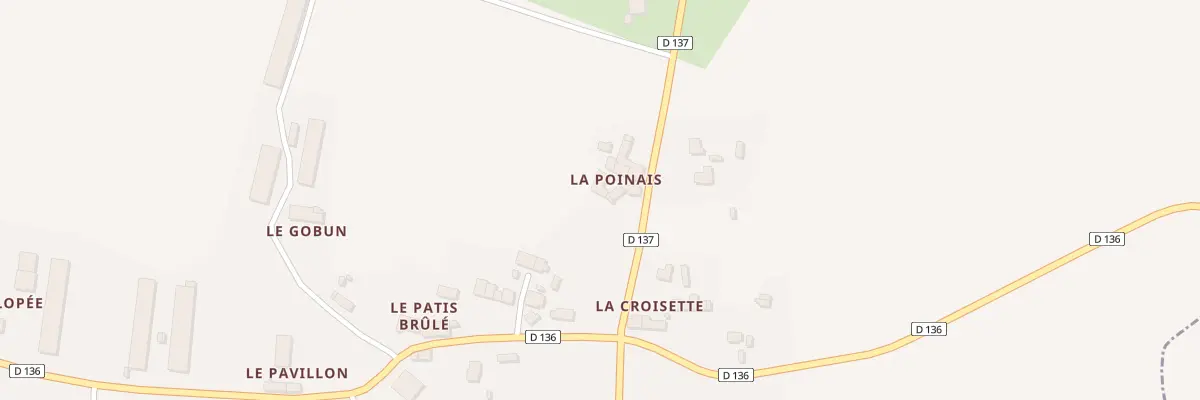 Plan du 5078 La Poinais à Saint-Gorgon