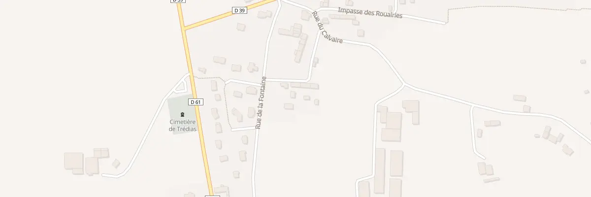 Plan du 5056 La Broussette à Trédias