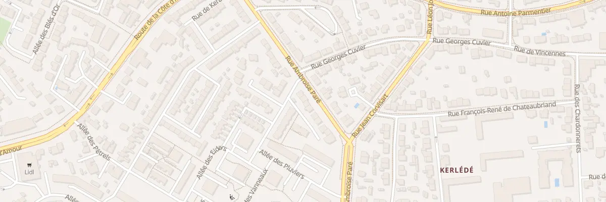 Plan du 27 Rue Ambroise Paré à Saint-Nazaire