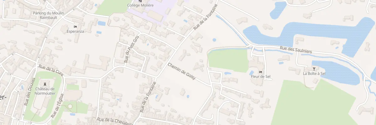Plan du 24 Rue de la Fontaine à Noirmoutier-en-l’Île