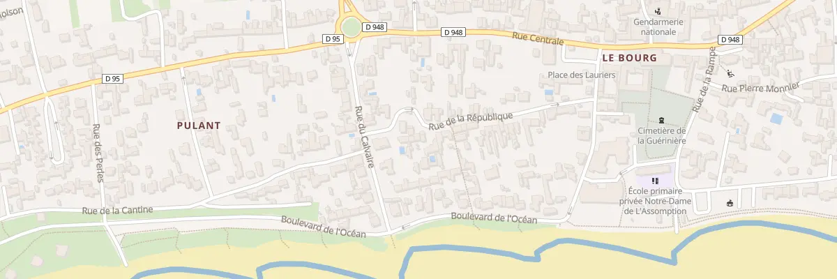 Plan du 35 Rue de la République à La Guérinière