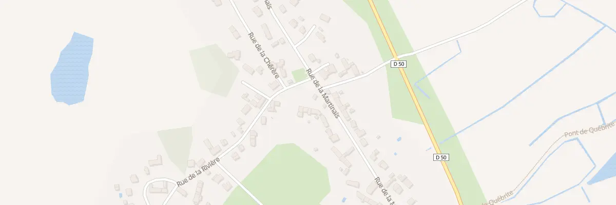 Plan du 22 Rue de la Martinais à La Chapelle-des-Marais