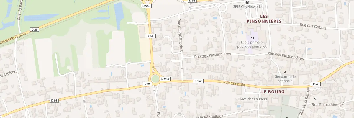 Plan du 62 Rue des Pinsonnières à La Guérinière