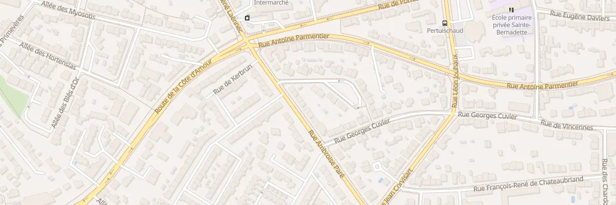Plan du 78 Rue Ambroise Paré à Saint-Nazaire