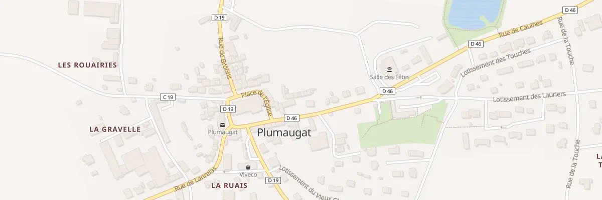 Plan du 5079A Le Bourg à Plumaugat
