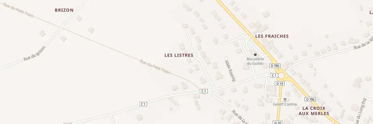 Plan du 5 Rue des Listres à Saint-Cast-le-Guildo