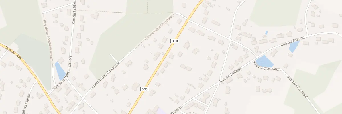 Plan du 39 Rue de la Saulzaie (Rd50) à La Chapelle-des-Marais