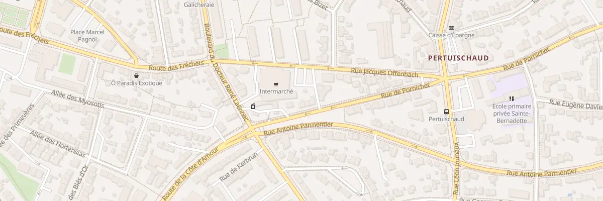 Plan du 316 Rue de Pornichet à Saint-Nazaire