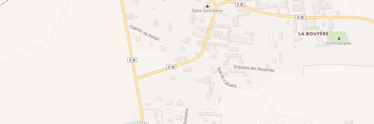 Plan du 16 Rue de Sainte Eurielle à Trédias