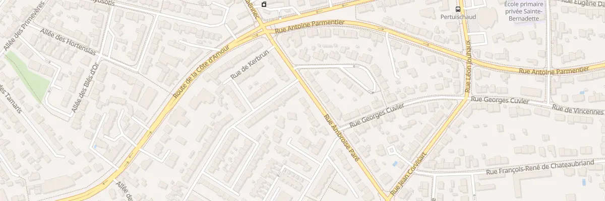 Plan du 41 Rue Ambroise Paré à Saint-Nazaire