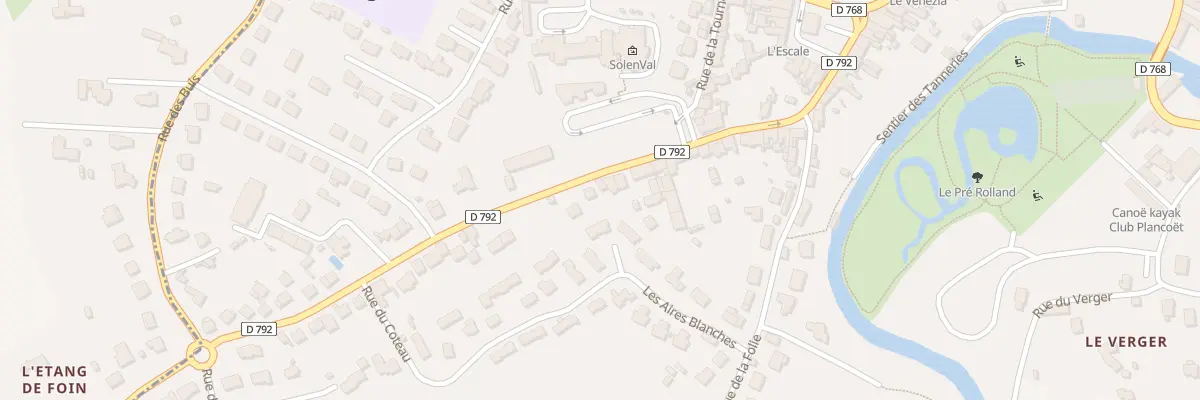 Plan du 33 Rue de la Porte du Clos à Plancoët