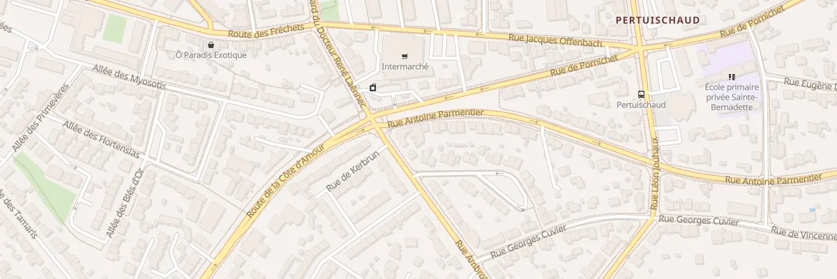 Plan du 88 Rue Ambroise Paré à Saint-Nazaire