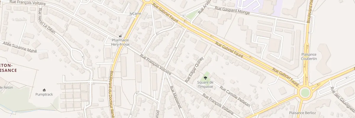 Plan du 6 Rue Maurice Maumenée à Saint-Nazaire