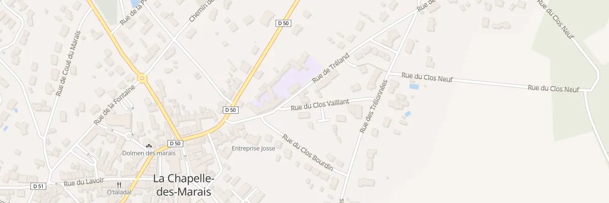Plan du 16 Rue du Clos Vaillant à La Chapelle-des-Marais