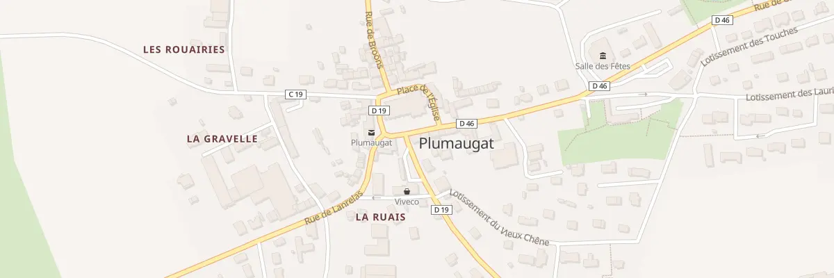 Plan du 21 Place de l’Eglise à Plumaugat