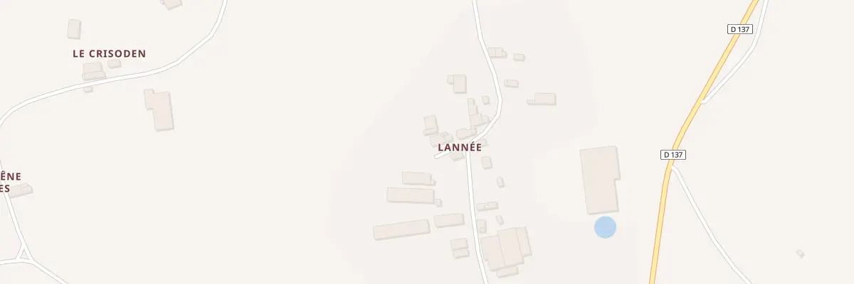Plan du 5014 Lannée à Saint-Gorgon