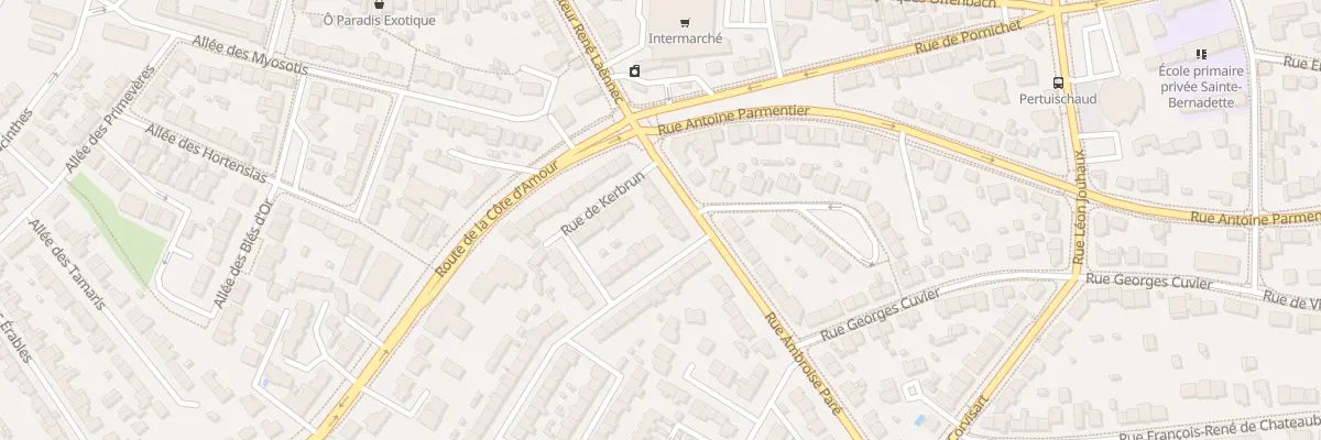 Plan du 47 Rue Ambroise Paré à Saint-Nazaire