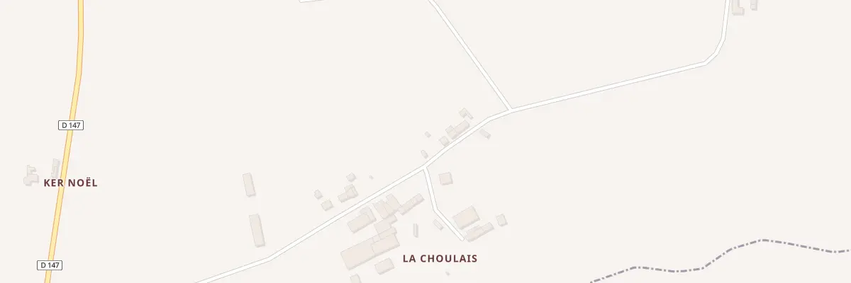 Plan du 8 La Choulaye à Tréal