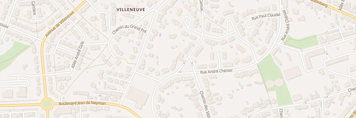 Plan du 23 Rue Albert Camus à Saint-Nazaire