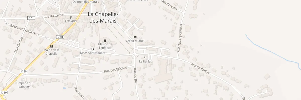 Plan du 44 Rue de Penlys à La Chapelle-des-Marais