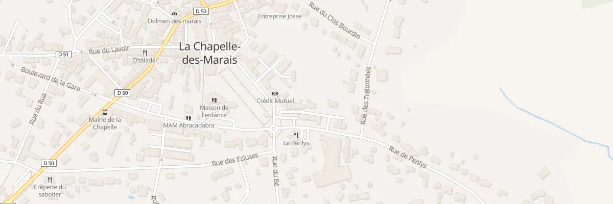 Plan du 40 Rue de Penlys à La Chapelle-des-Marais