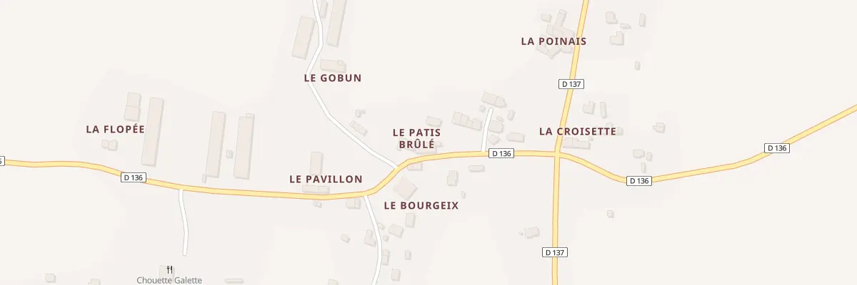 Plan du 5083 Le Bourgeix à Saint-Gorgon