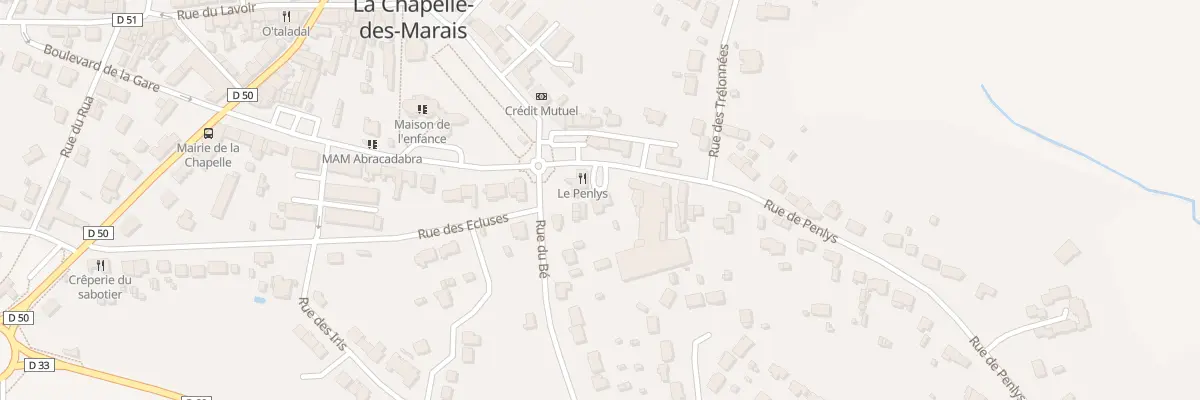 Plan du 43 Rue de Penlys à La Chapelle-des-Marais