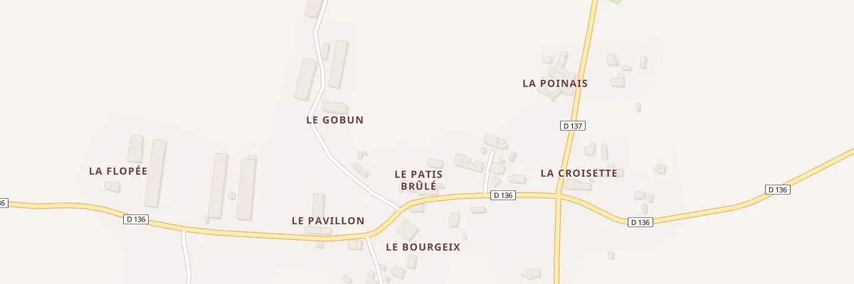 Plan du 5084 Le Patis Brule à Saint-Gorgon