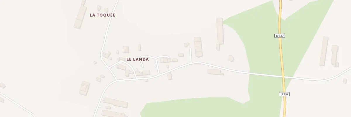 Plan du 5155 Le Landa à Saint-Gorgon