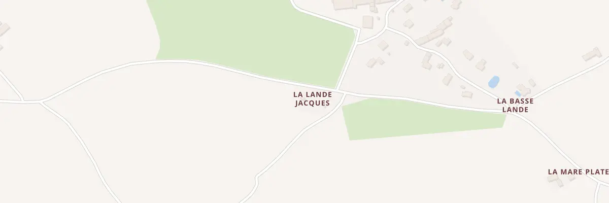 Plan du 2 La Lande Jacques à Bourseul