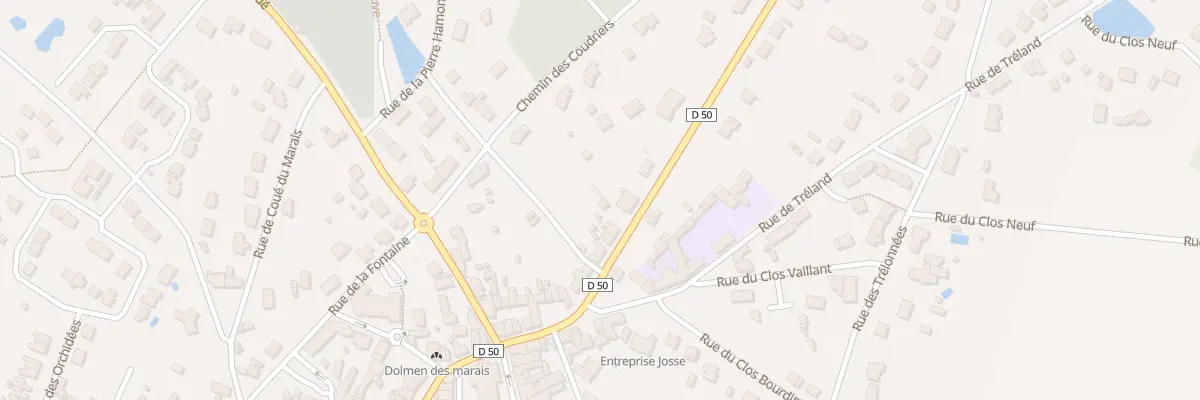 Plan du 34 Rue de la Saulzaie (Rd50) à La Chapelle-des-Marais