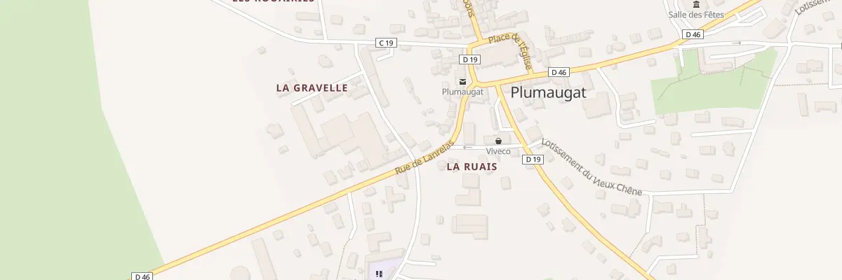 Plan du 10 Rue de Lanrelas à Plumaugat