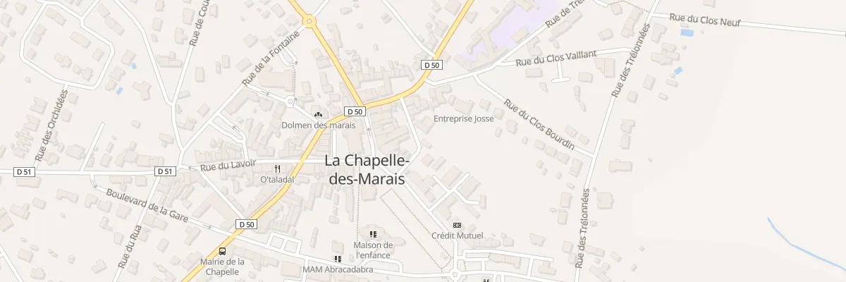 Plan du 9 All du Pressoir à La Chapelle-des-Marais