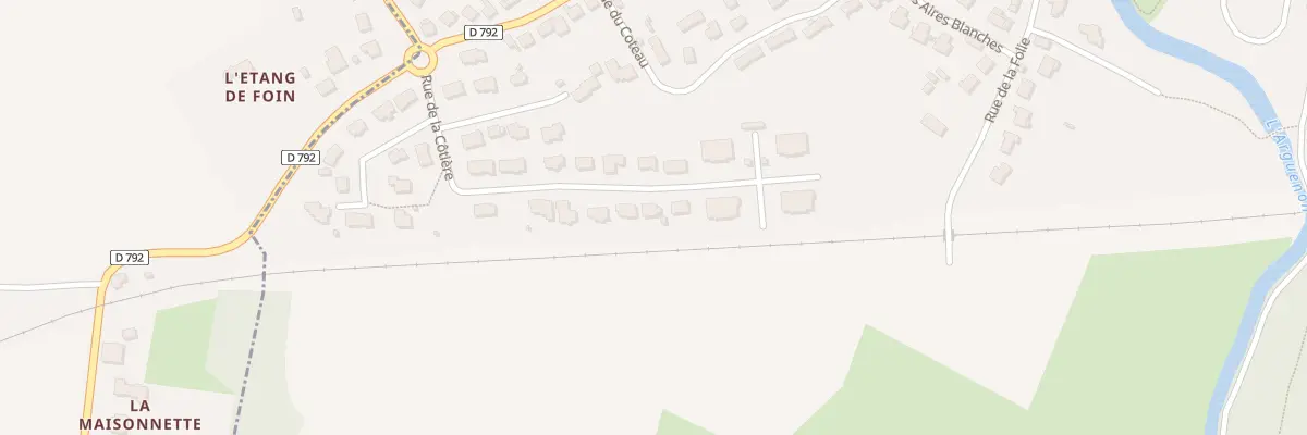 Plan du 18 Rue des Côtières à Plancoët