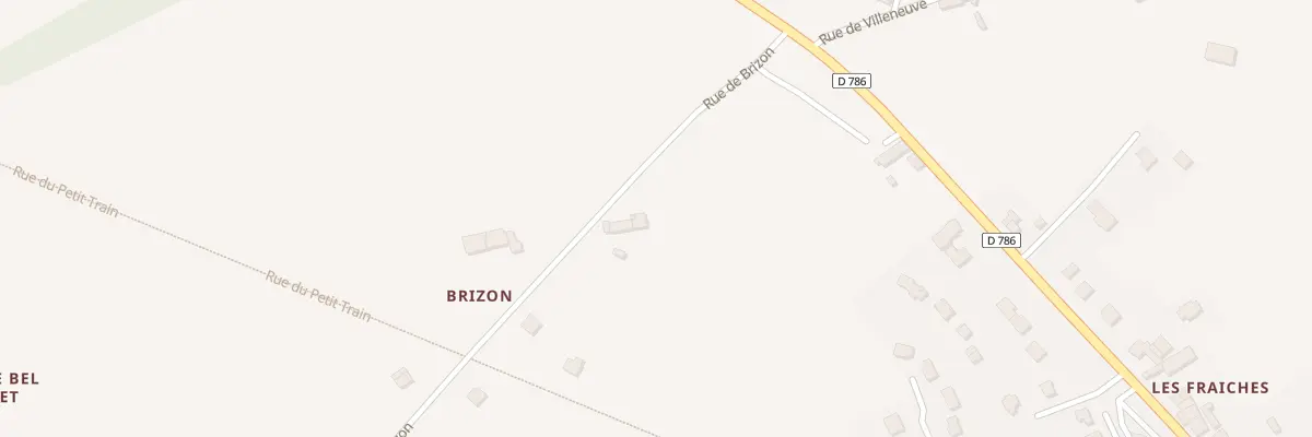 Plan du 5 Rue de Brizon à Saint-Cast-le-Guildo