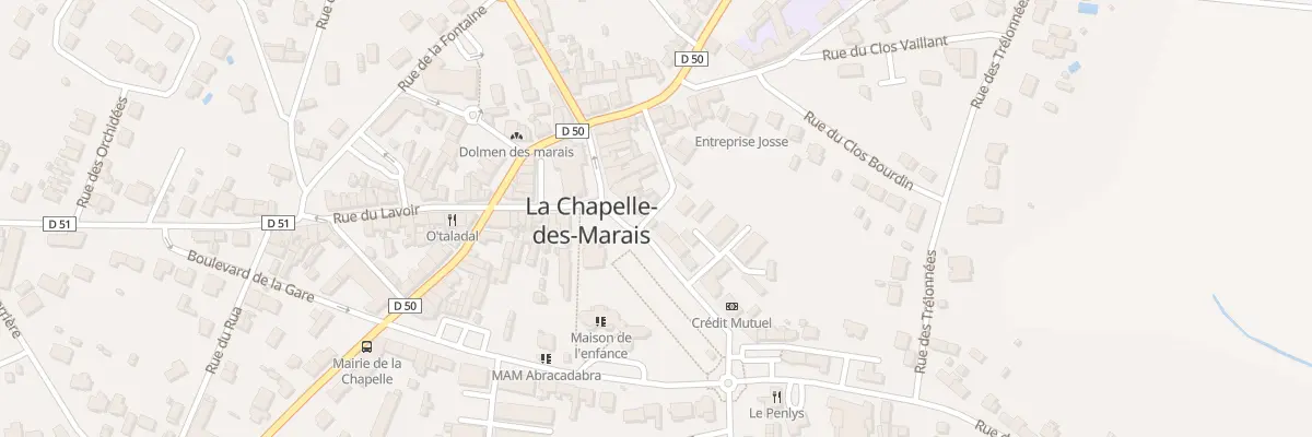 Plan du 14 Rue de Penlys à La Chapelle-des-Marais